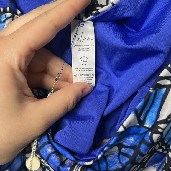 NWT Toluca Swim Top - Picture 2 of 3
